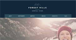 Desktop Screenshot of foresthillsdentalco.com
